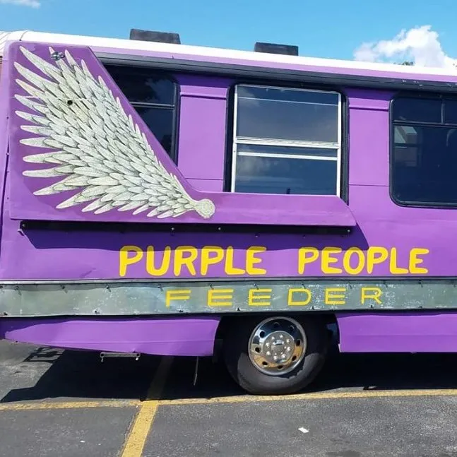 Purple People Feeder logo